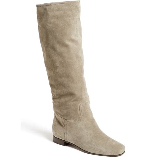 prada tall suede boots|Prada high heel boots.